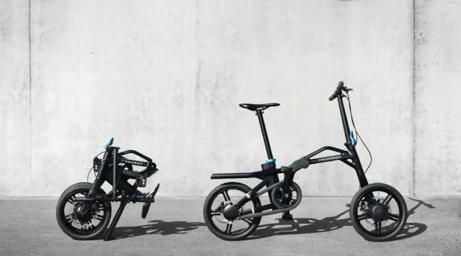 Easy E-Biking - folding Peugeot e-bike, helping to make electric biking practical and fun