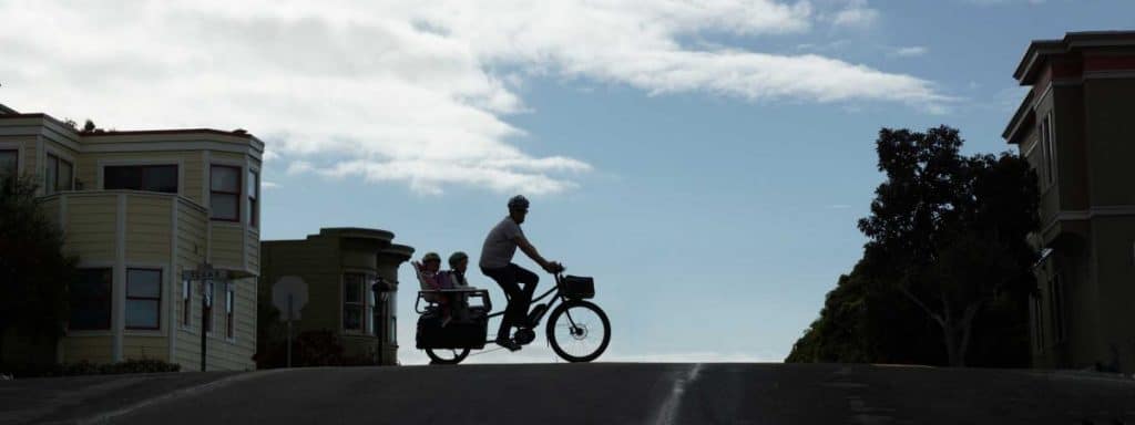 Easy E-Biking - cargo city electric bicycle rider, helping to make electric biking practical and fun