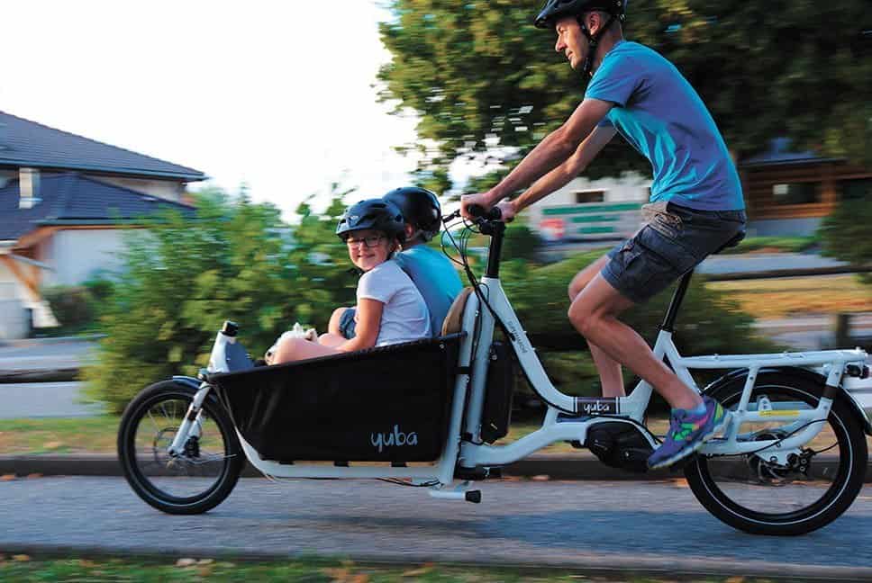Easy E-Biking - cargo e-bike with kids, helping to make electric biking practical and fun