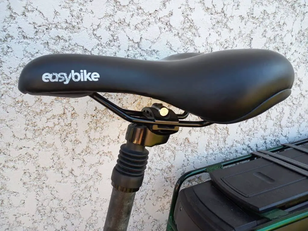 Easy E-Biking - city e-bike saddle, helping to make electric biking practical and fun