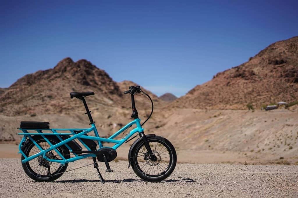 Easy E-Biking - cargo e-bike in the desert, helping to make electric biking practical and fun