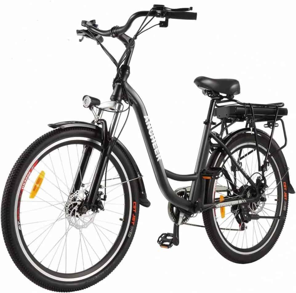 Easy E-Biking - ANCHEER city electric bike, helping to make electric biking practical and fun