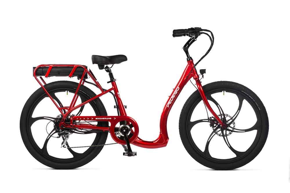 Easy E-Biking - Pedego Boomerang electric bike, helping to make electric biking practical and fun