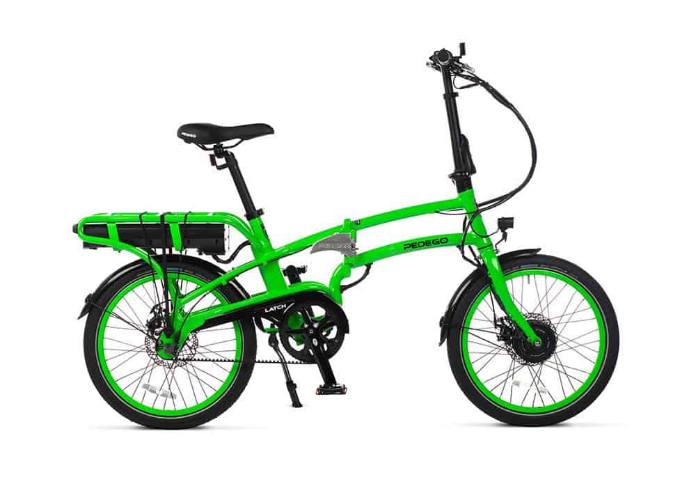 Easy E-Biking - Pedego latch folding electric bike, helping to make electric biking practical and fun
