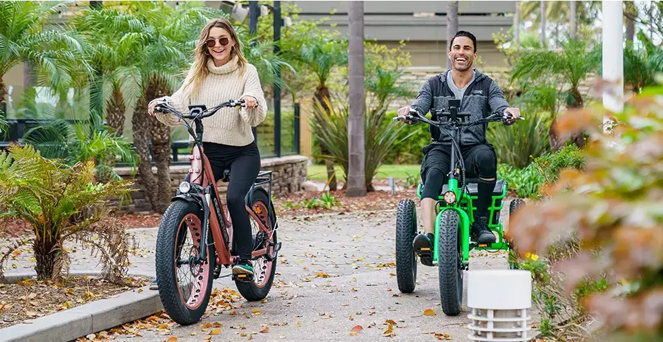 Easy E-Biking - Addmotor trike e-bike, helping to make electric biking practical and fun