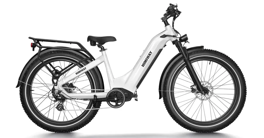 Easy E-Biking - Himiway Zebra Step thru electric bike, helping to make electric biking practical and fun