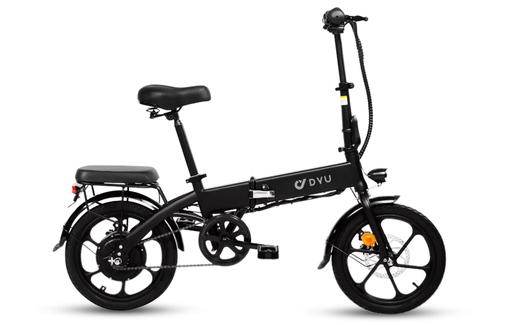 Easy E-Biking - DYU A1F electric bike, helping to make electric biking practical and fun