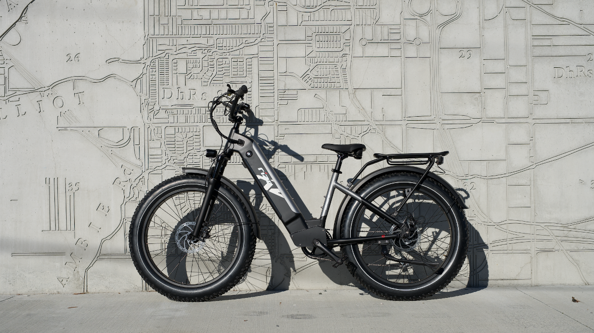 Easy E-Biking - Rize Leisure Step electric bike, helping to make electric biking practical and fun