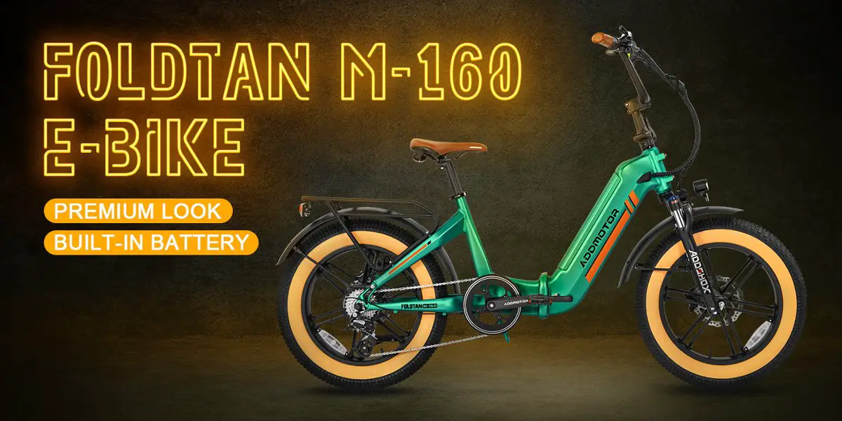 Easy E-Biking - Addmotor Foldtan M-160 e-bike, helping to make electric biking practical and fun