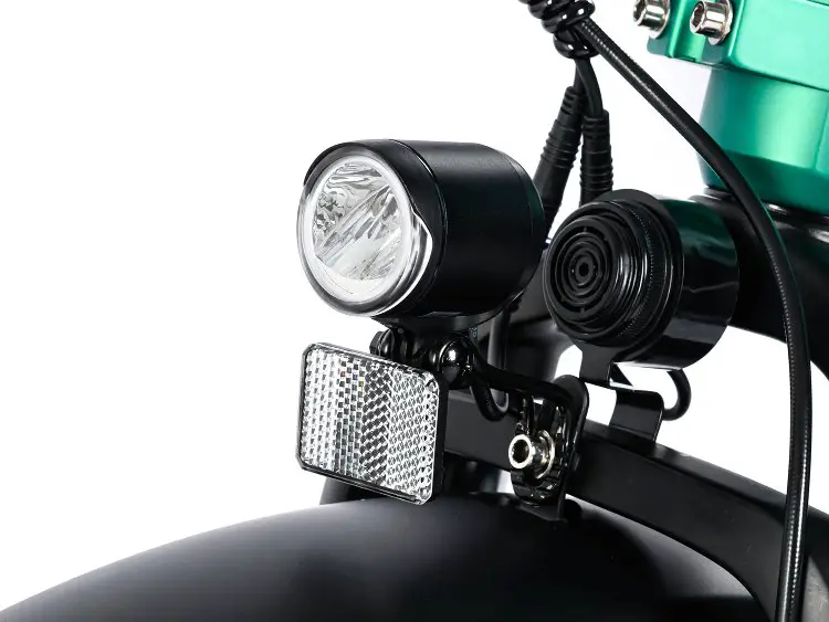 Easy E-Biking - Addmotor Foldtan M-160 e-bike, lights, helping to make electric biking practical and fun