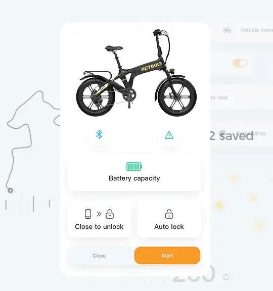 Easy E-Biking - Heybike Tyson e-bike mobile app, helping to make electric biking practical and fun