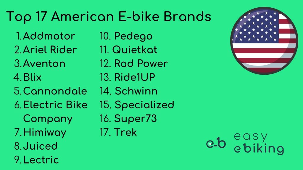 Easy E-Biking - Top American e-bike brands, helping to make electric biking practical and fun
