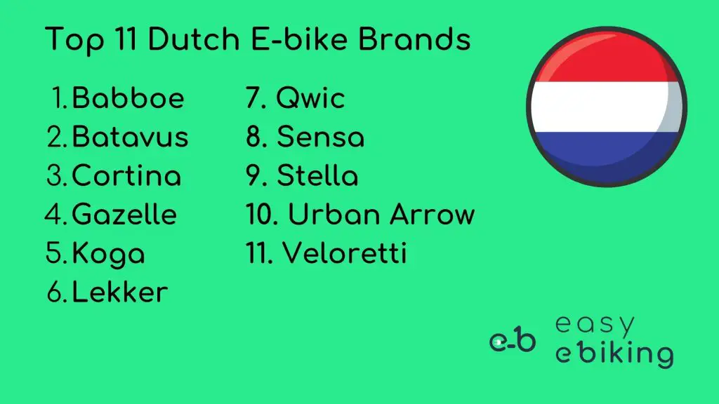 Easy E-Biking - Top Dutch e-bike brands, helping to make electric biking practical and fun
