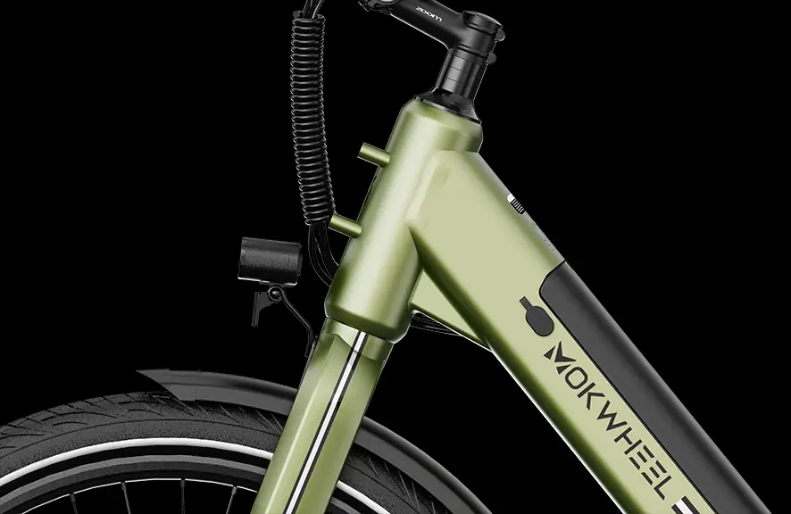 Easy E-Biking - Mokwheel Mesa e-bike, frame, helping to make electric biking practical and fun